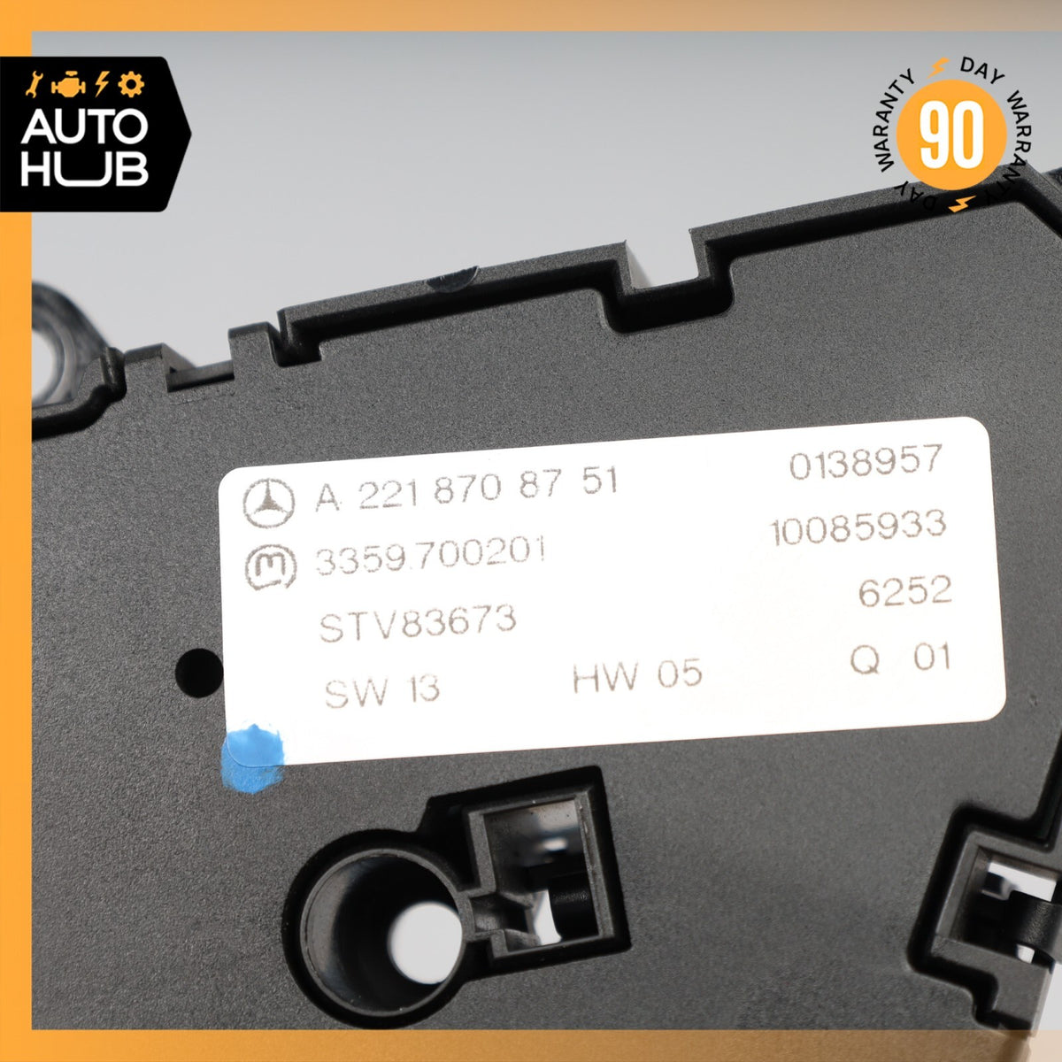 07-13 Mercedes W221 S550 S63 AMG Rear Right Side Seat Control Memory Switch OEM - photo 11