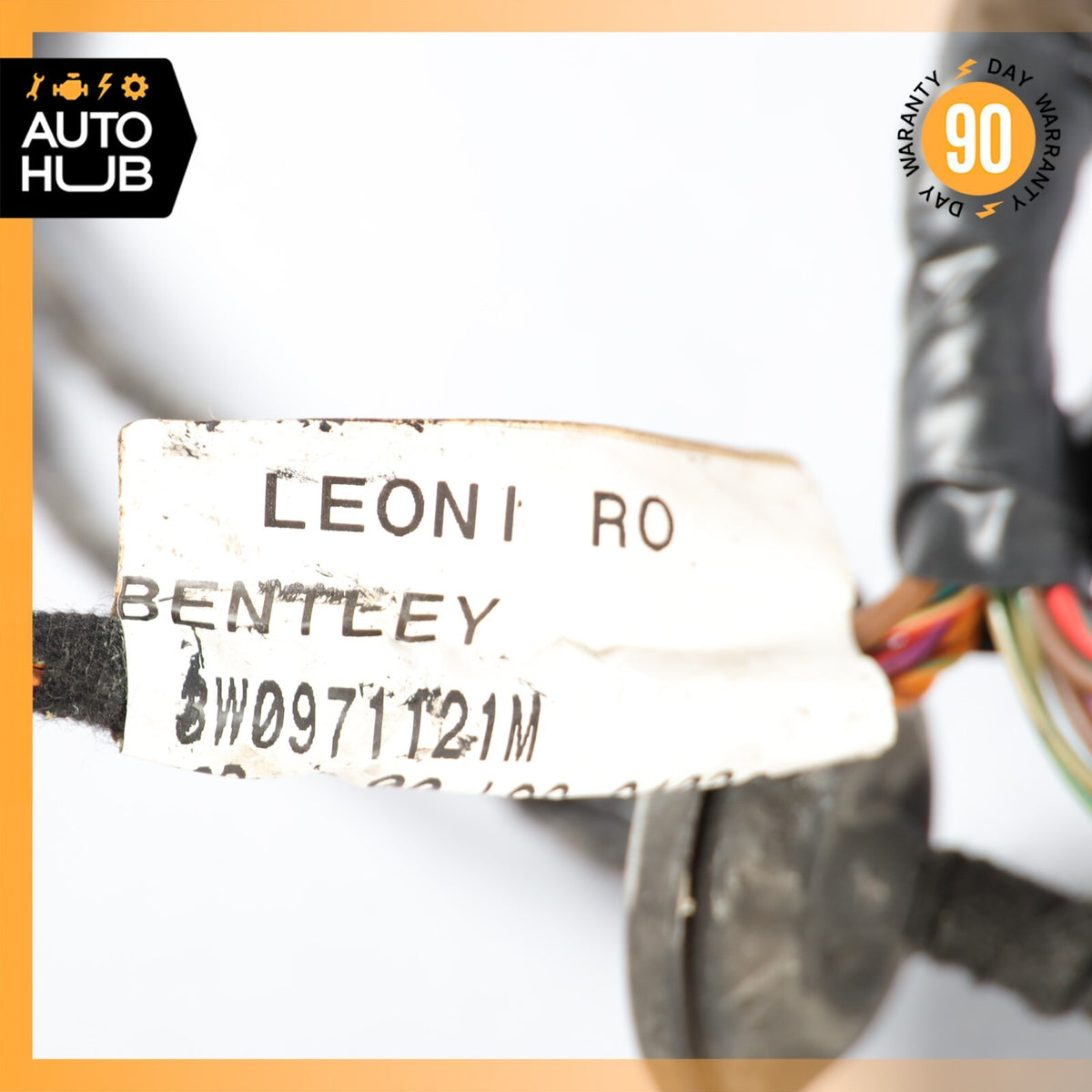 Bentley Continental GT GTC Front Right Passenger Side Door Wire Harness OEM - photo 12
