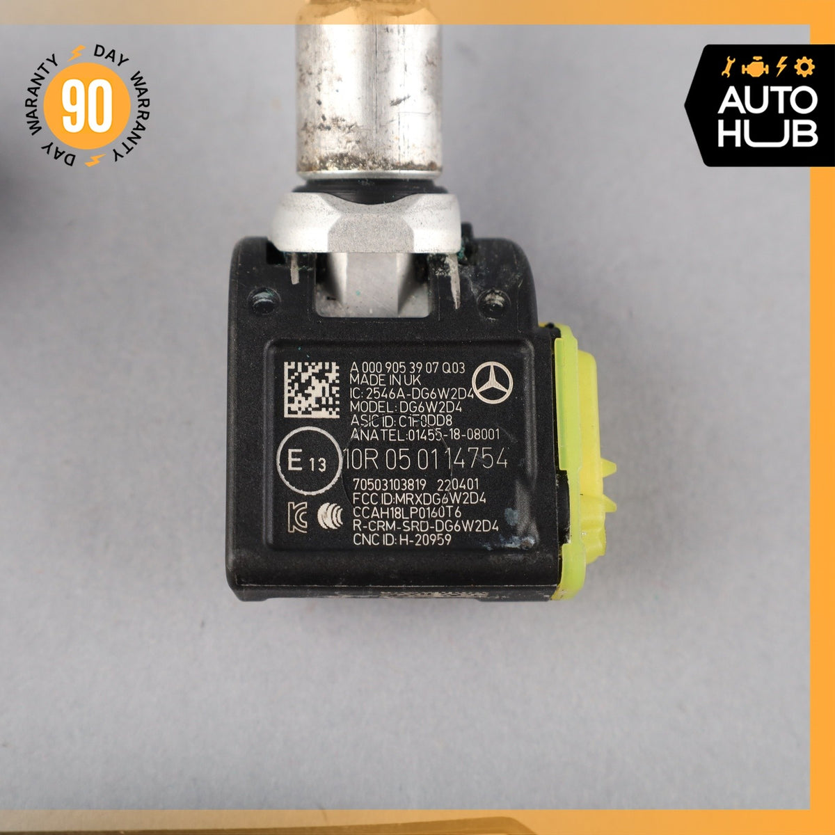 12-18 Mercedes W217 S550 GLK350 TPMS Tire Pressure Sensor 433 MHZ Set of 4 OEM - photo 13