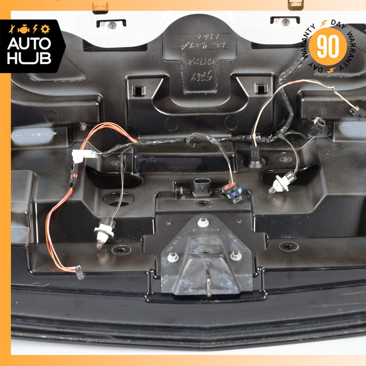 04-09 Cadillac XLR Trunk Lid Panel Assembly Black 10365174 OEM - photo 19