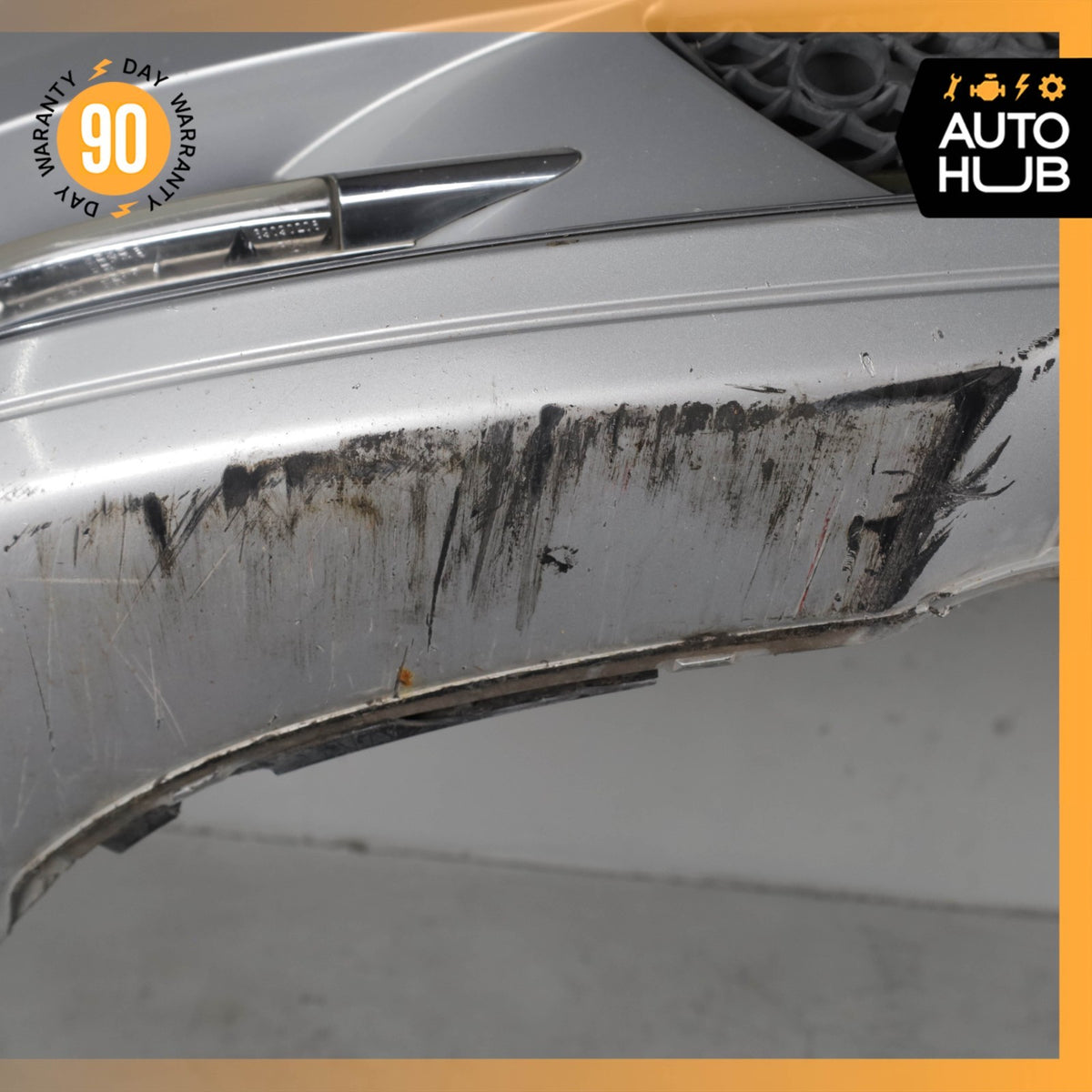 10-13 Mercedes W221 S400 S550 Base Front Bumper Cover Assembly Silver OEM 92k - photo 16