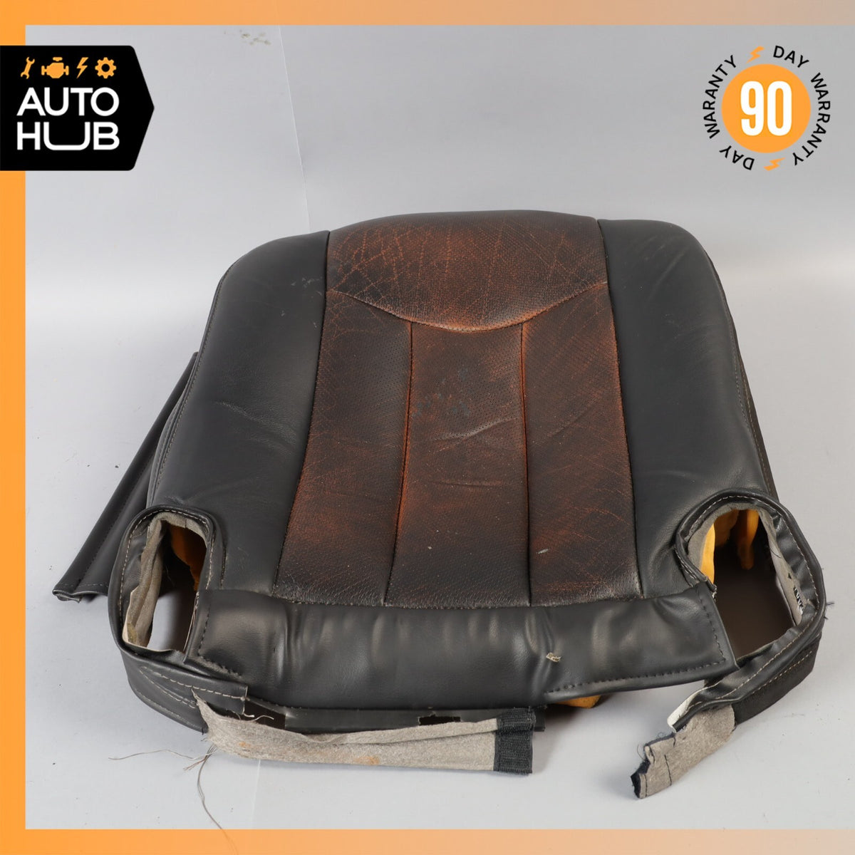 04-08 Cadillac XLR Left Driver Side Bottom Lower Seat Cushion Black OEM - photo 10