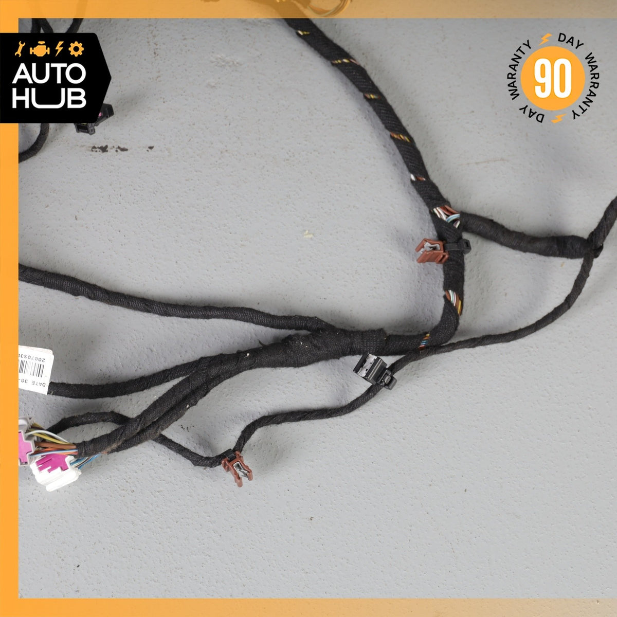 04-07 Bentley Continental GTC GT Dashboard Intrument Cluster Wiring Harness OEM - photo 7