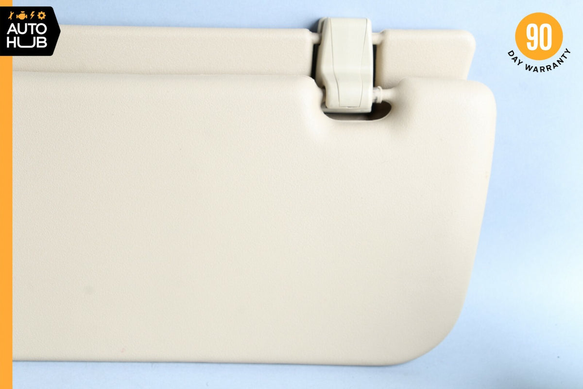 06-08 Mercedes W251 R350 R500 Right Passenger Side Sun Visor Sun Shade Beige OEM - photo 7