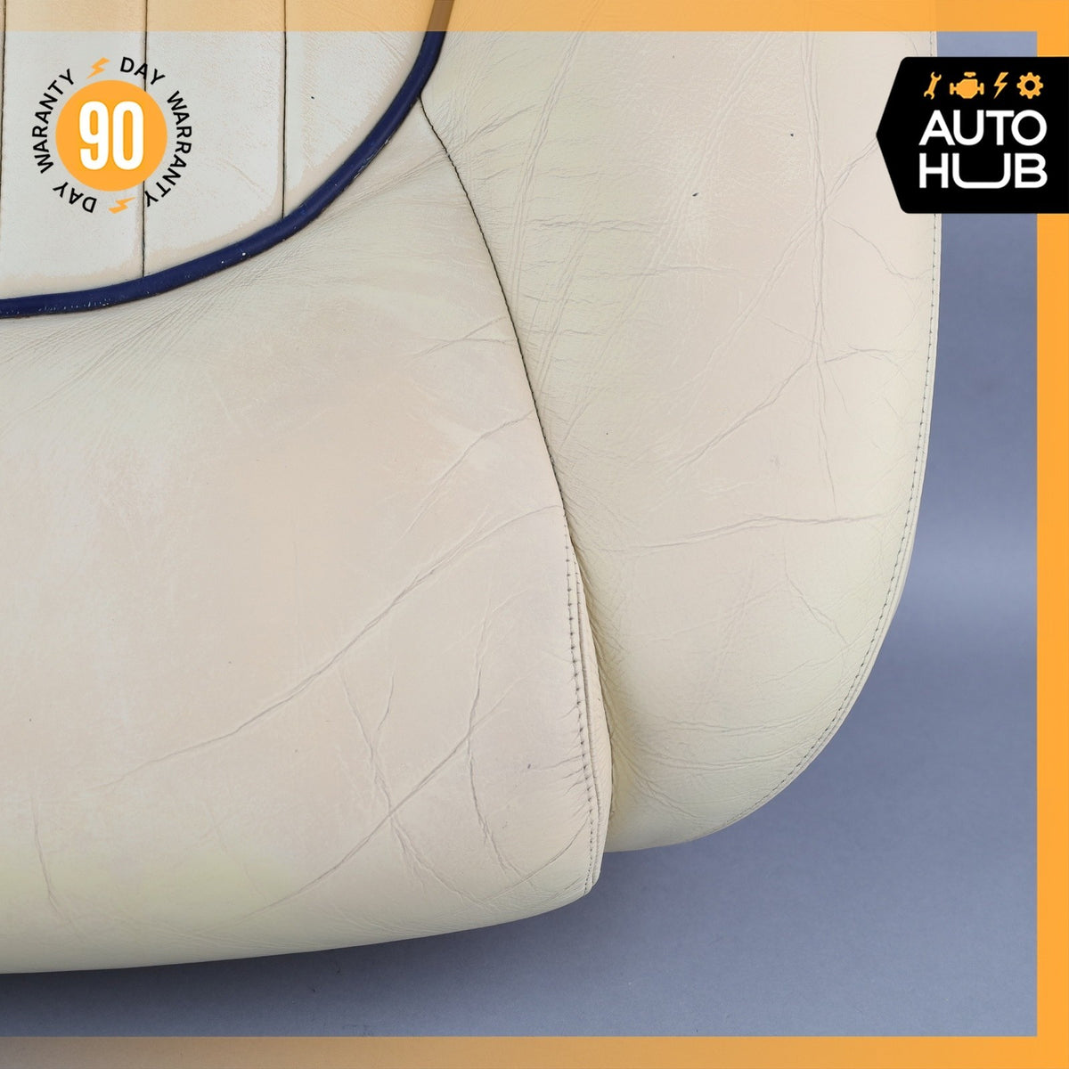 00-02 Bentley Arnage Rear Left Lower Bottom Seat Cushion OEM 42k - photo 4