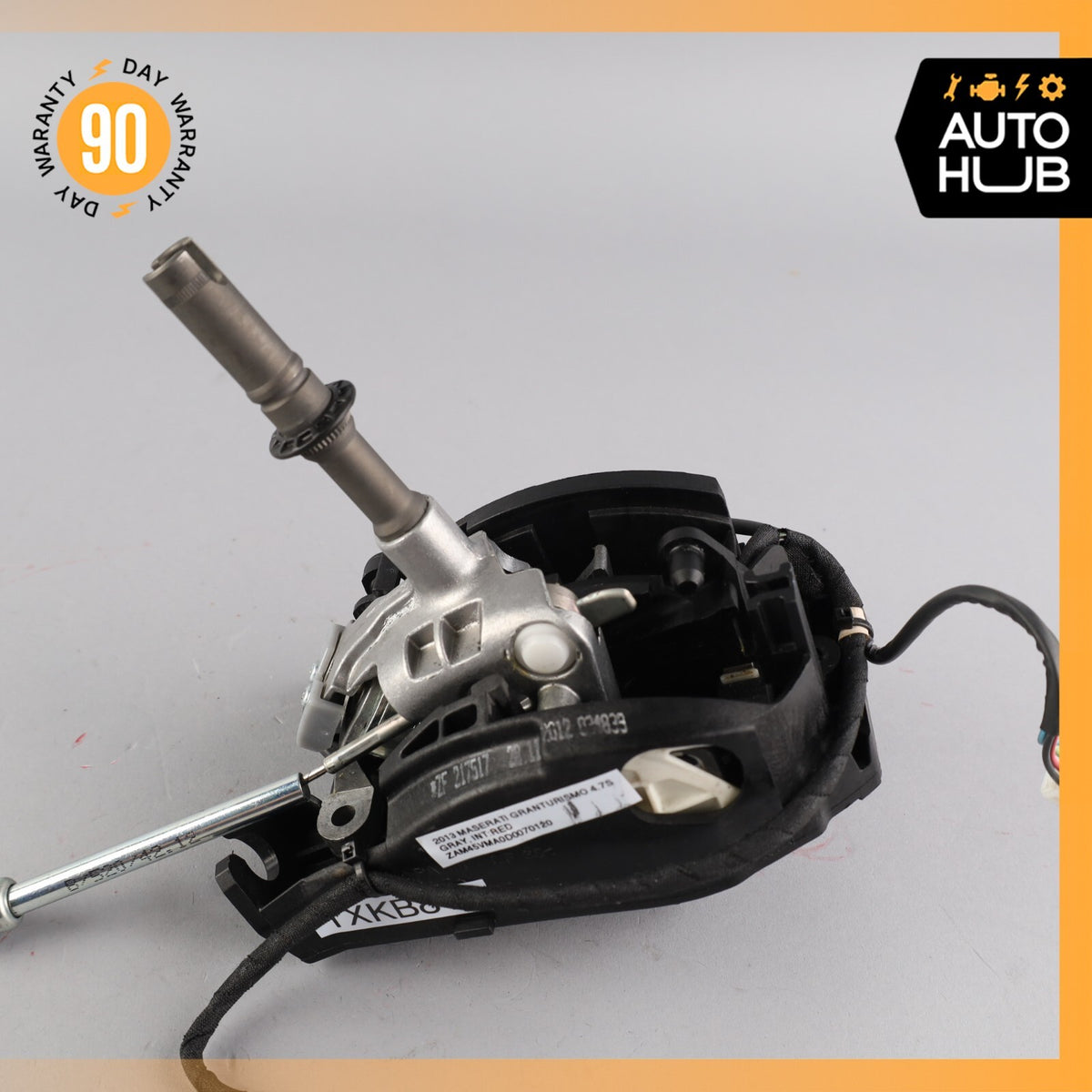 04-18 Maserati GranTurismo GranCabrio Floor Shifter Gear Shift Selector OEM 28k - photo 9