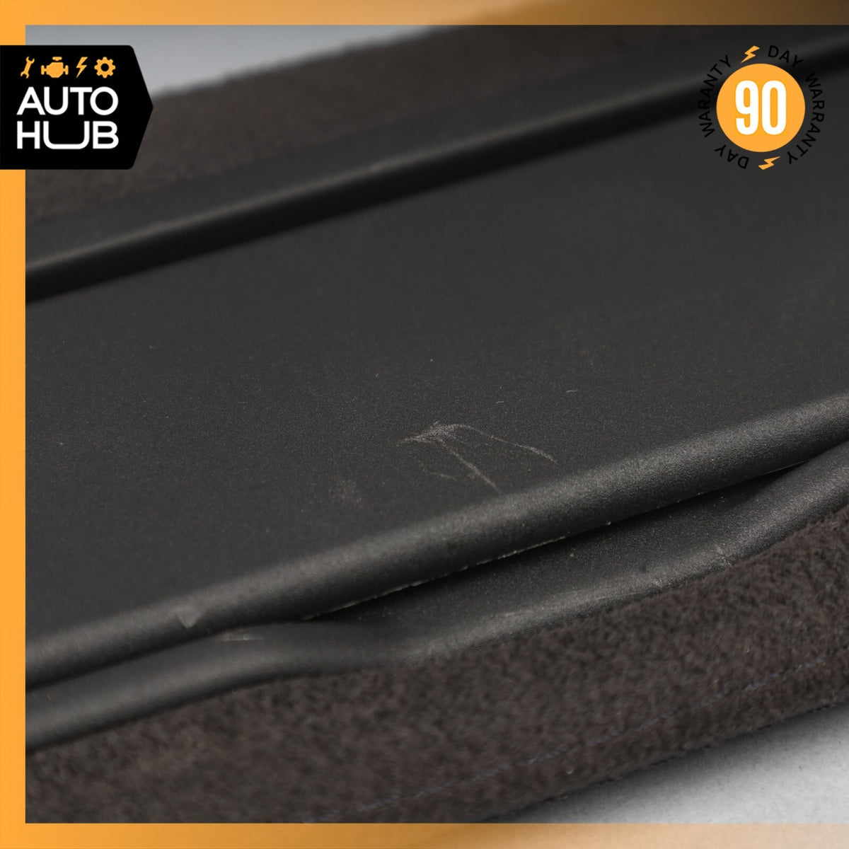 2014 Jaguar X152 F-Type Convertible Right Sun Visor Shade Sunvisor Suede OEM - photo 6
