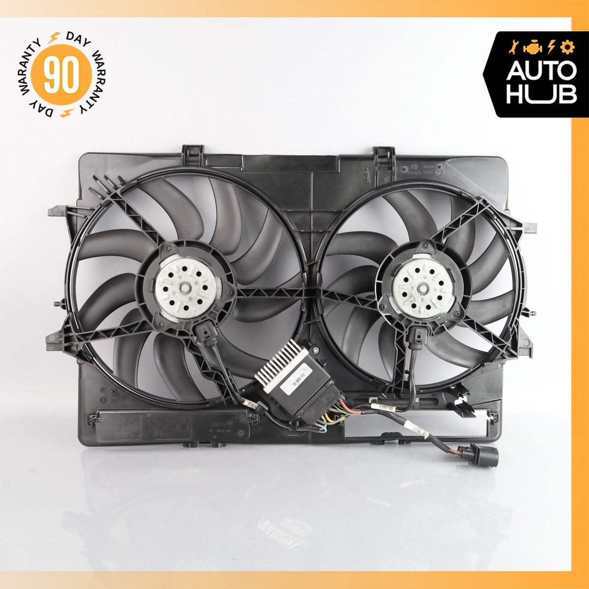 Audi B8 A5 Q5 Engine Radiator Cooling Fan Motor Assembly OEM - photo 8