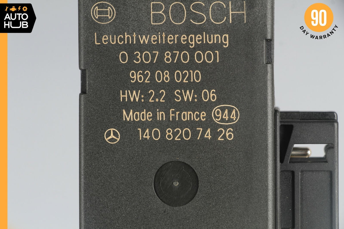 97-99 Mercedes R129 SL500 CL600 S500 Headlight Lamp Range Adjust Control Unit - photo 5
