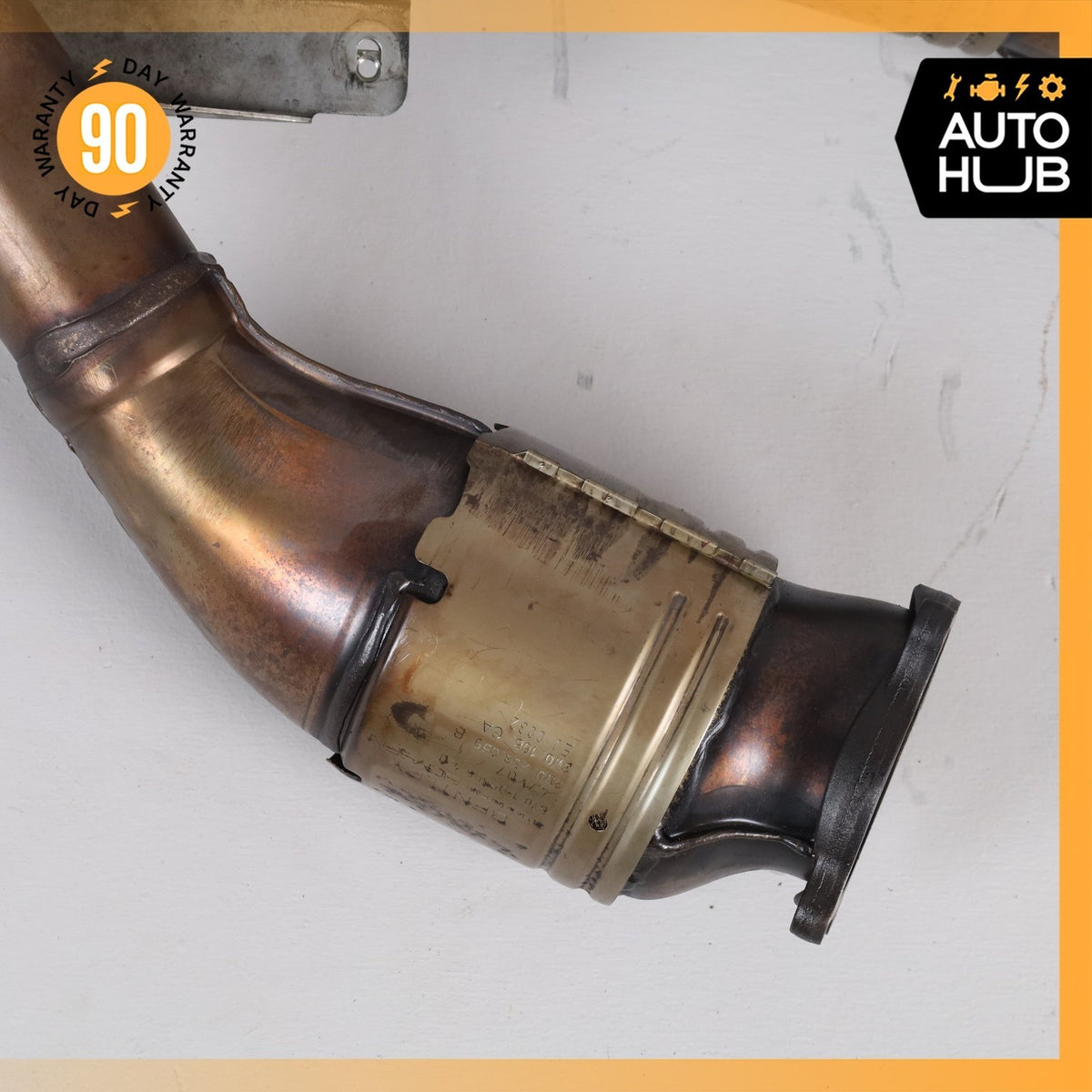 03-13 Bentley Continental GTC GT Exhaust Downpipe Left & Right Side Set OEM 43k - photo 14