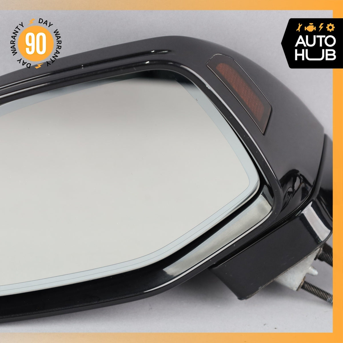 12-18 Audi 4G8 A7 S7 RS7 Left Rear View Door Mirror w/ Blind Spot OEM 60k - photo 4