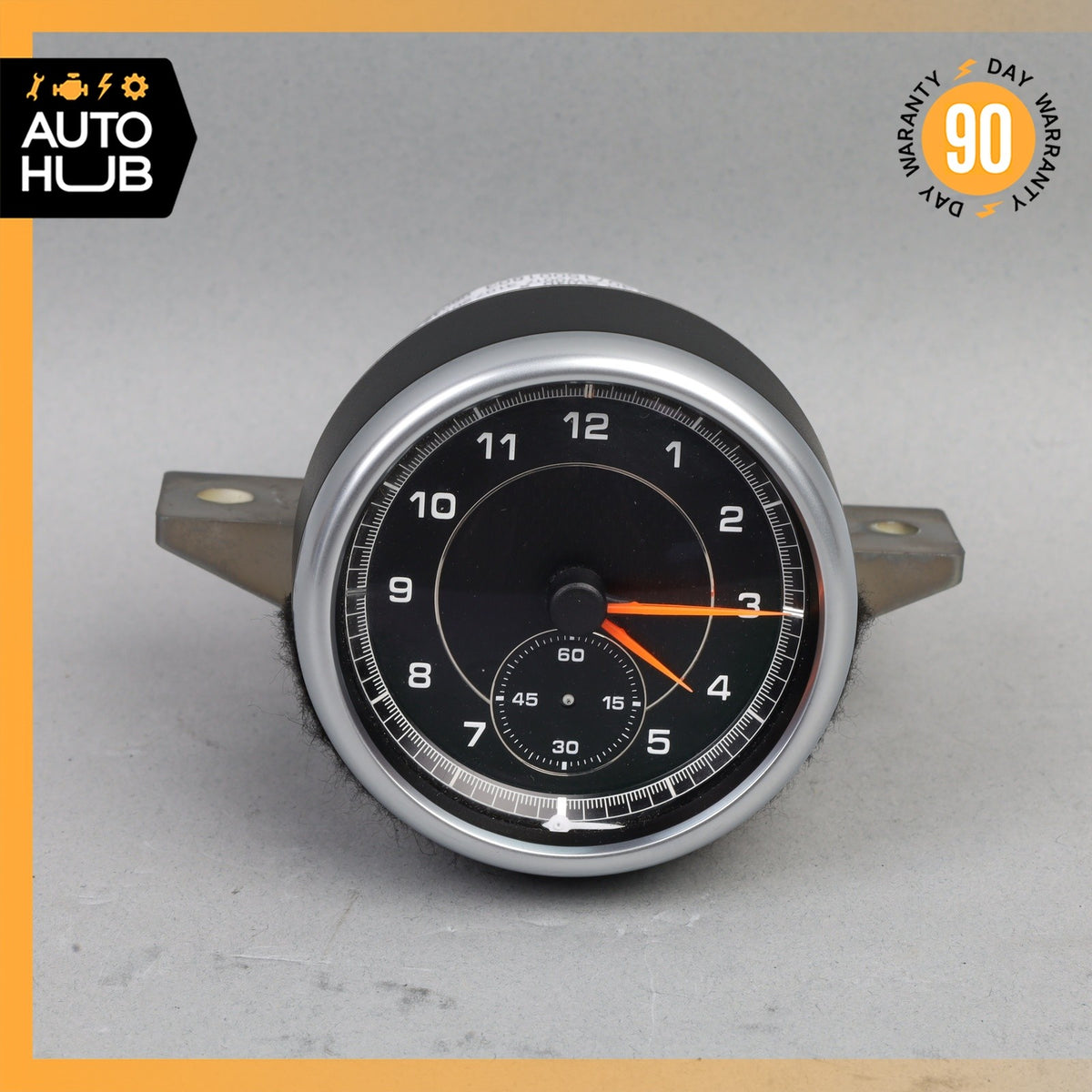 11-24 Porsche Cayenne 958 Center Dashboard Chrono Clock OEM - photo 2