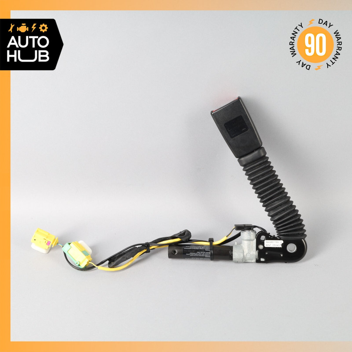 03-06 Bentley Continental GT Coupe Front Left Side Seat Belt Seatbelt Buckle OEM - photo 11