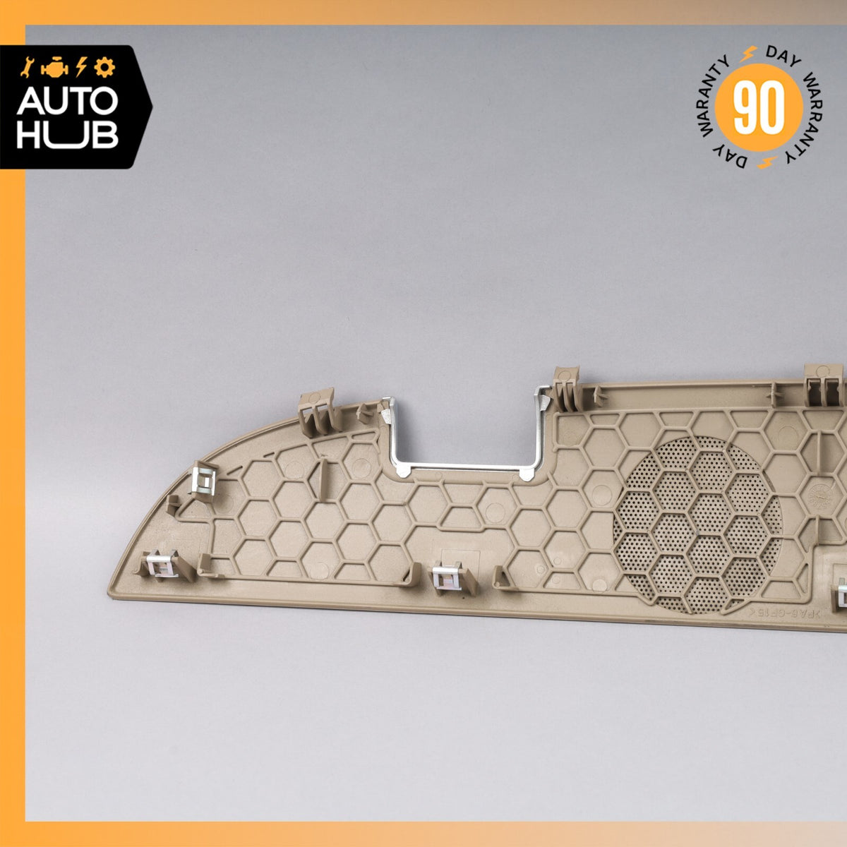 03-12 Mercedes R230 SL500 SL550 Rear Deck Speaker Cover Trim w/ Buzzer OEM - photo 10