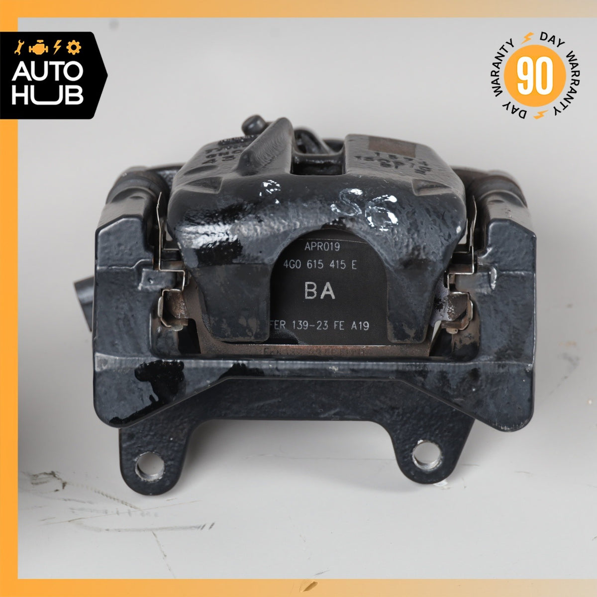 12-18 Audi C7 S6 A6 A7 Rear Brake Caliper Calipers Set w/Actuator OEM 58k - photo 4