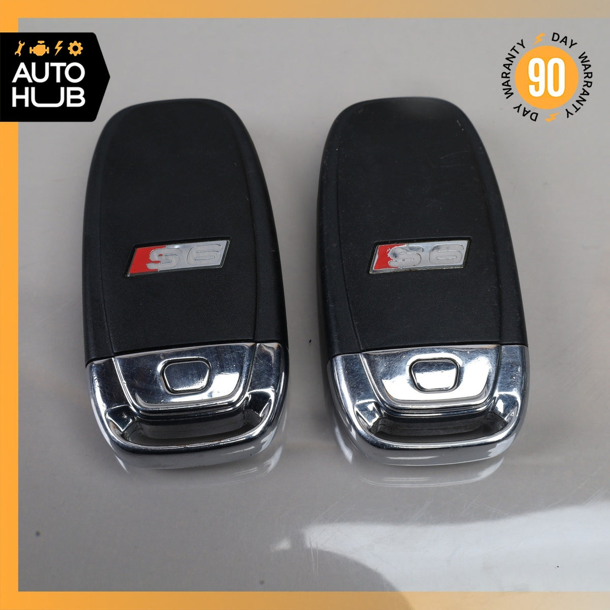 12-18 Audi C7 S6 A6 Key Fob Entry Remote Lock Switch Set OEM 51k - photo 3
