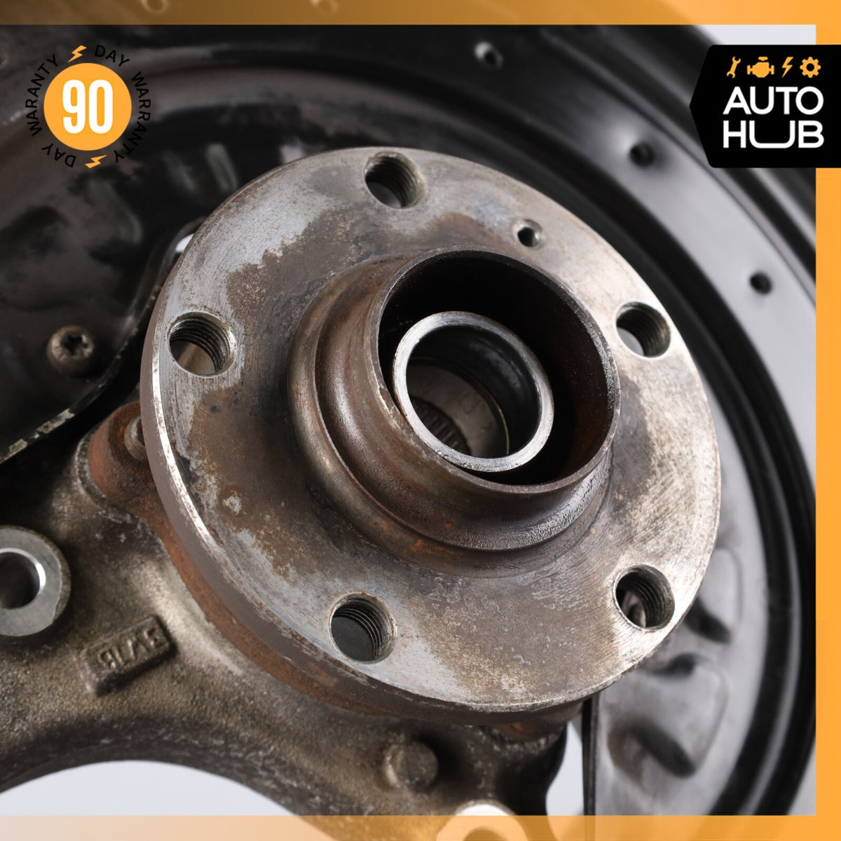 07-12 Bentley Continental GTC Rear Left Side Spindle Knuckle Hub OEM 46k - photo 6