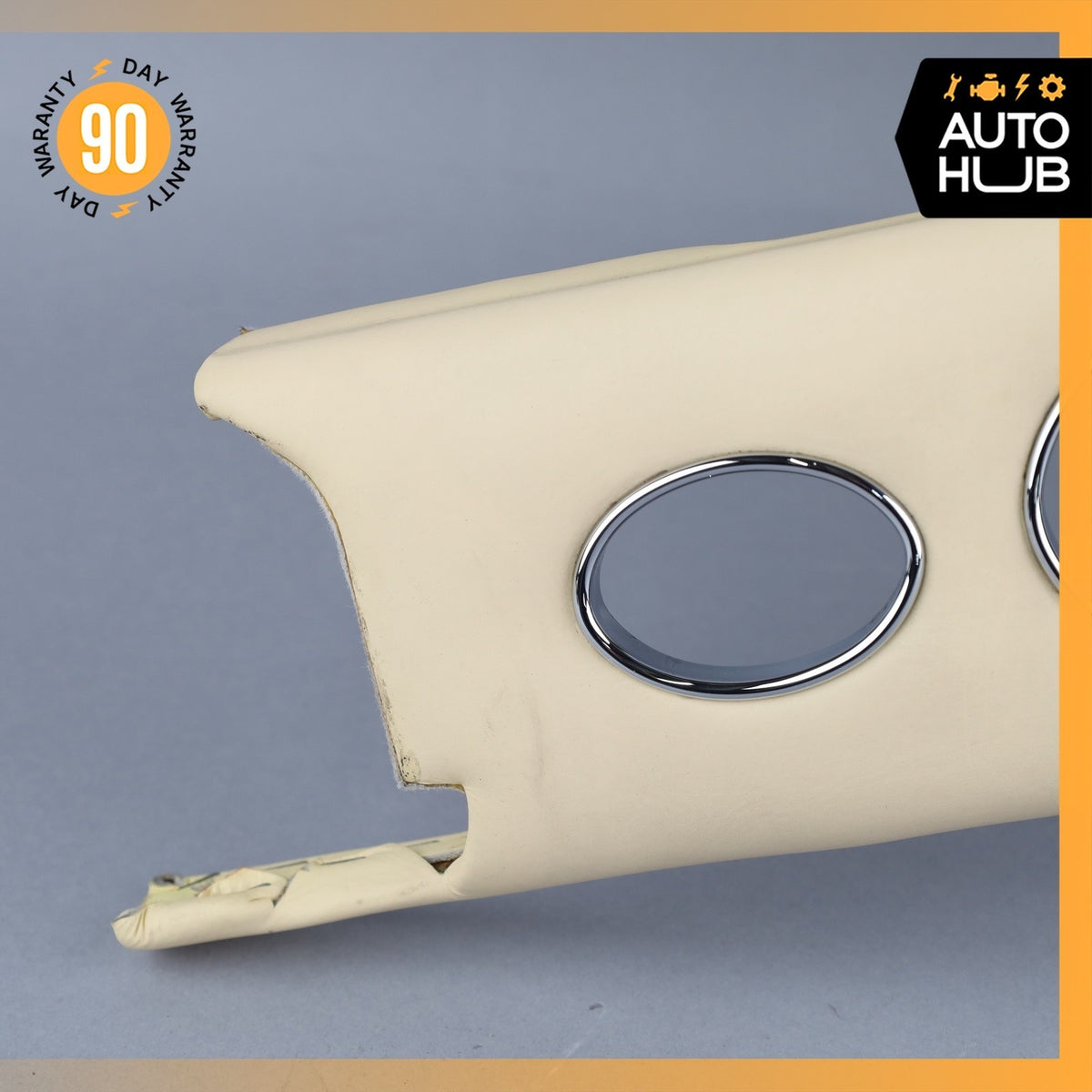 99-02 Bentley Arnage / RR Seraph Left Side Outer Dashboard Trim Panel Beige OEM - photo 2