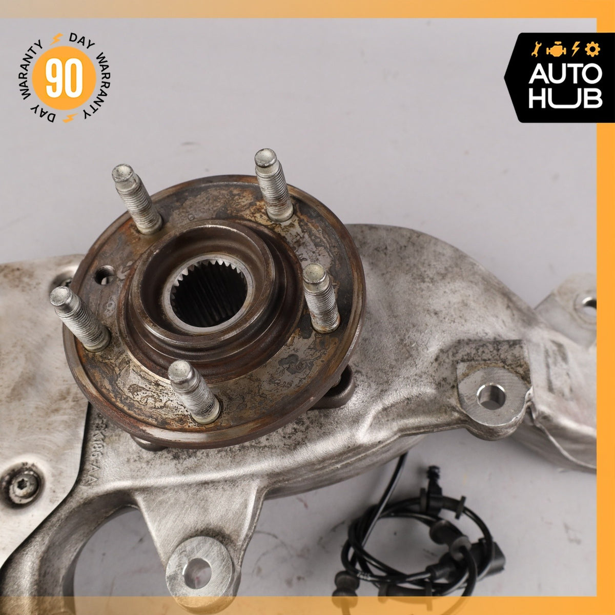 16-24 Jaguar X152 F-Type R AWD Front Left Side Knuckle Spindle Hub OEM 79k - photo 4