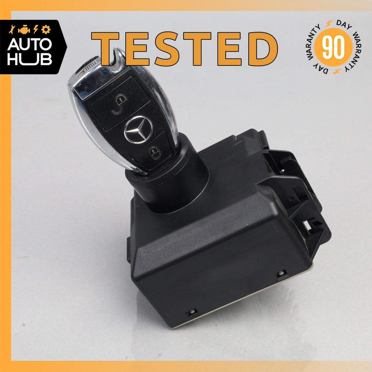 14-17 Mercedes W242 B250e Ignition Switch Module w/Key OEM - photo 1