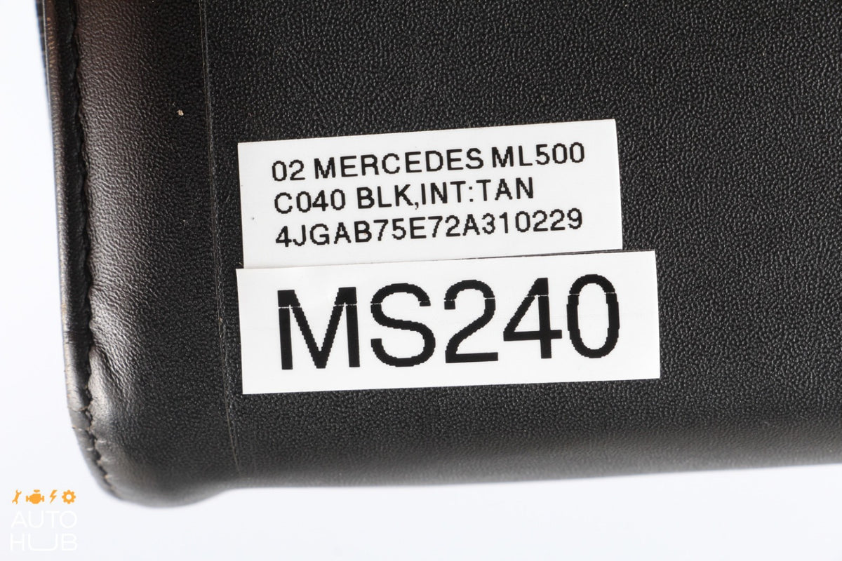 2002 Mercedes-Benz W163 ML500 Operator's Owener's Manual OEM #1 - photo 11