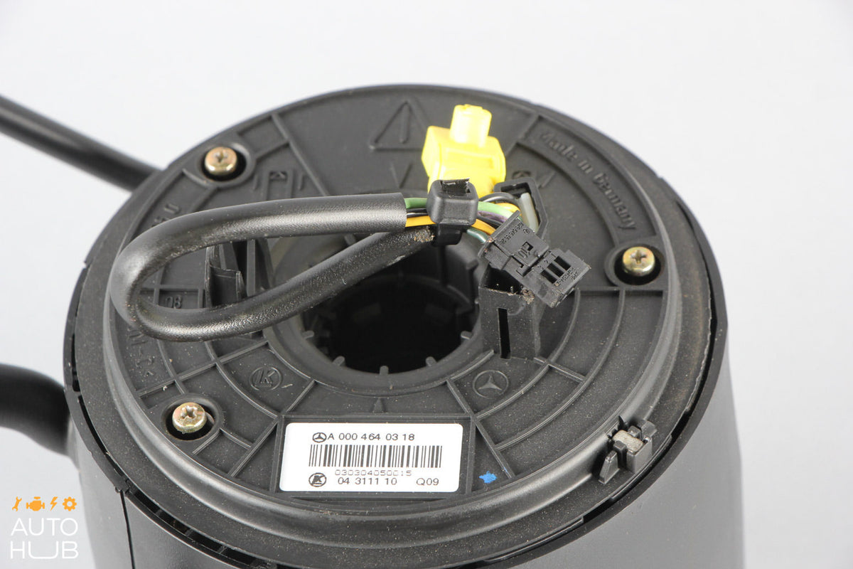 03-06 Mercedes W220 S430 S500 Steering Column Clock Spring And Controls Black - photo 2