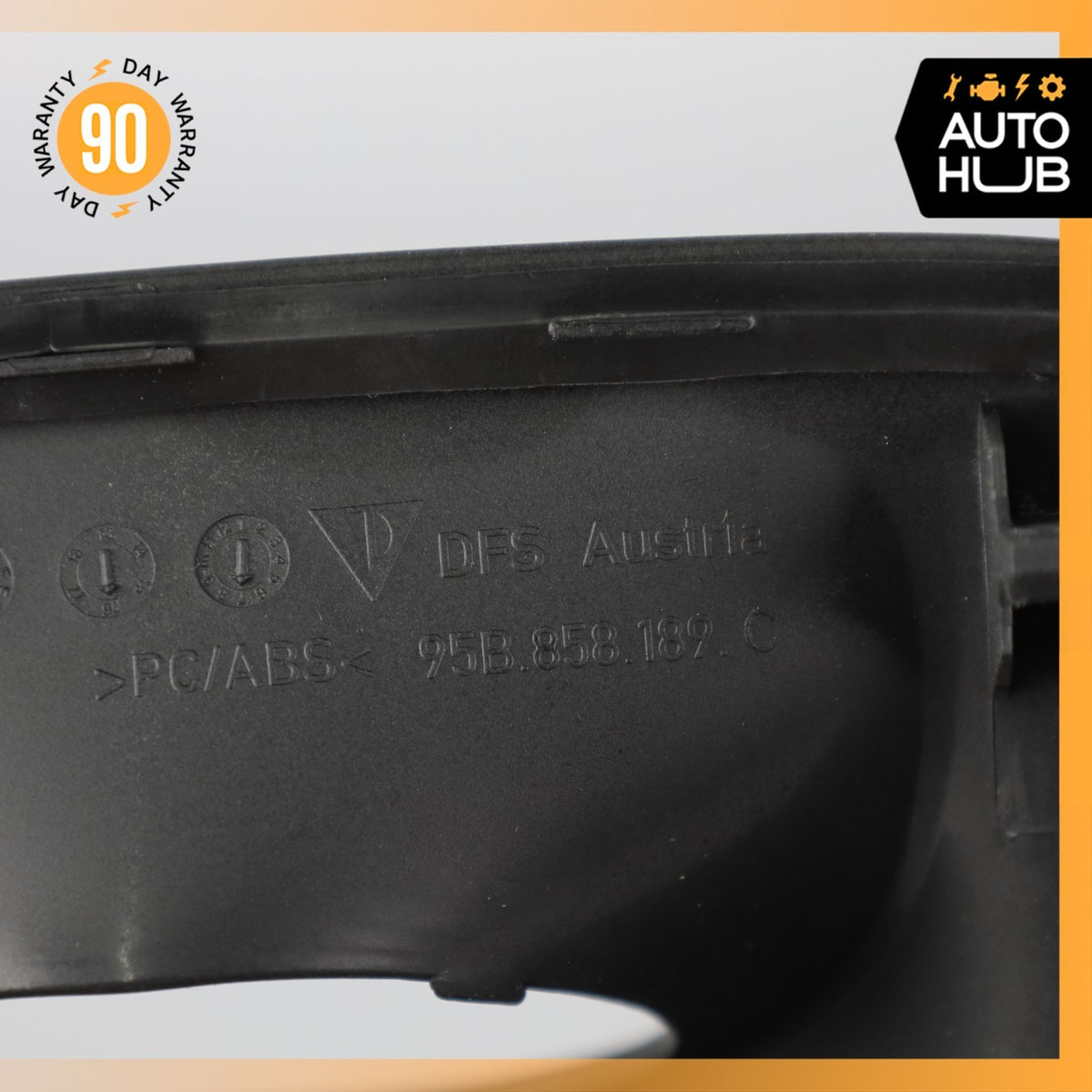 15-18 Porsche Macan 95B Dash Dashboard Speaker Cover Grille Grill 95B858189C OEM - photo 10