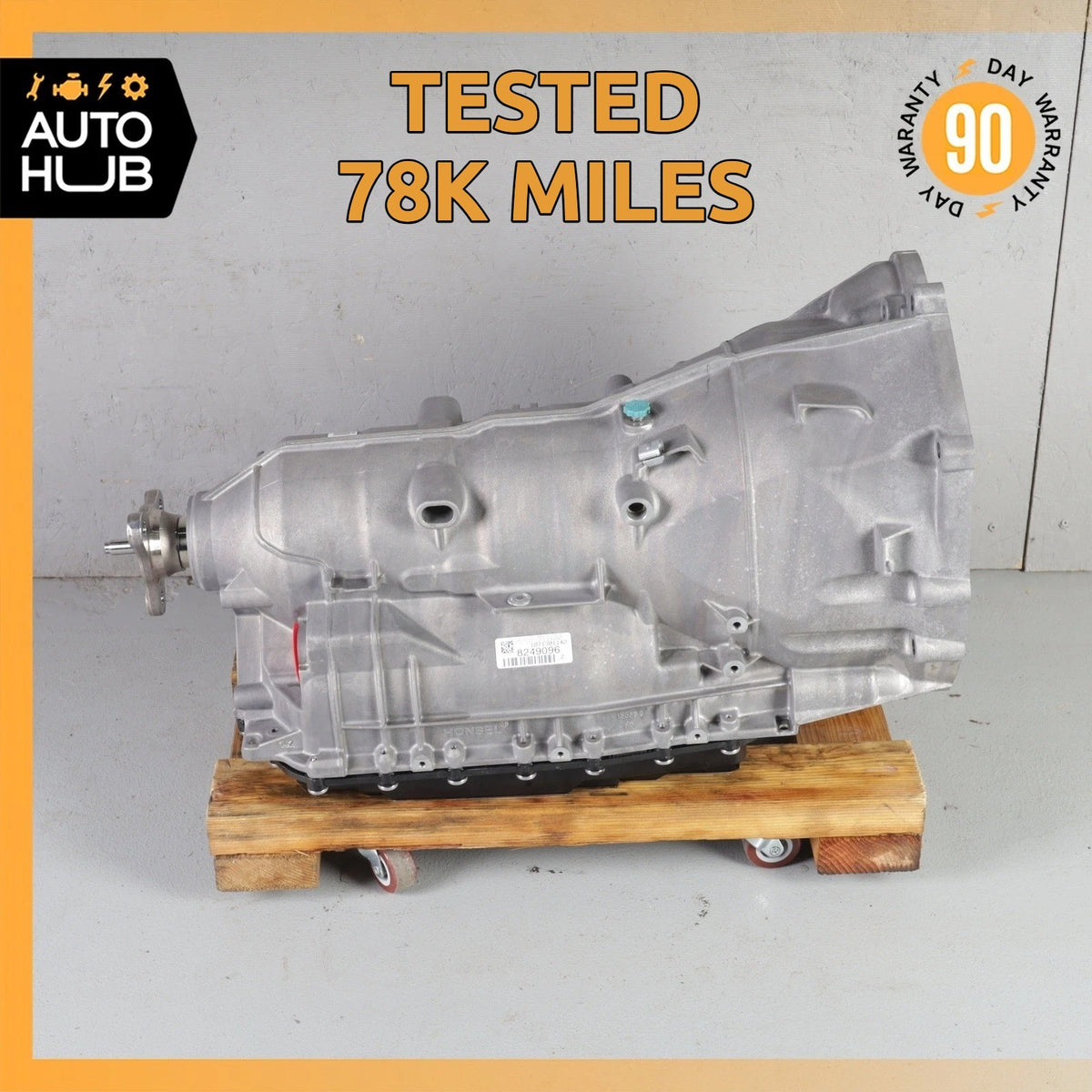 08-10 BMW E60 528i 6HP-19 N52 RWD Automatic Transmission Gearbox OEM 78k - photo 1