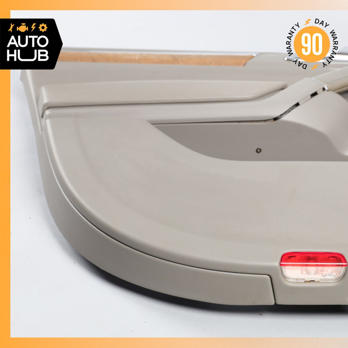 11-18 Porsche Cayenne 958 S Front Left Driver Side Interior Door Panel Gray OEM - photo 13