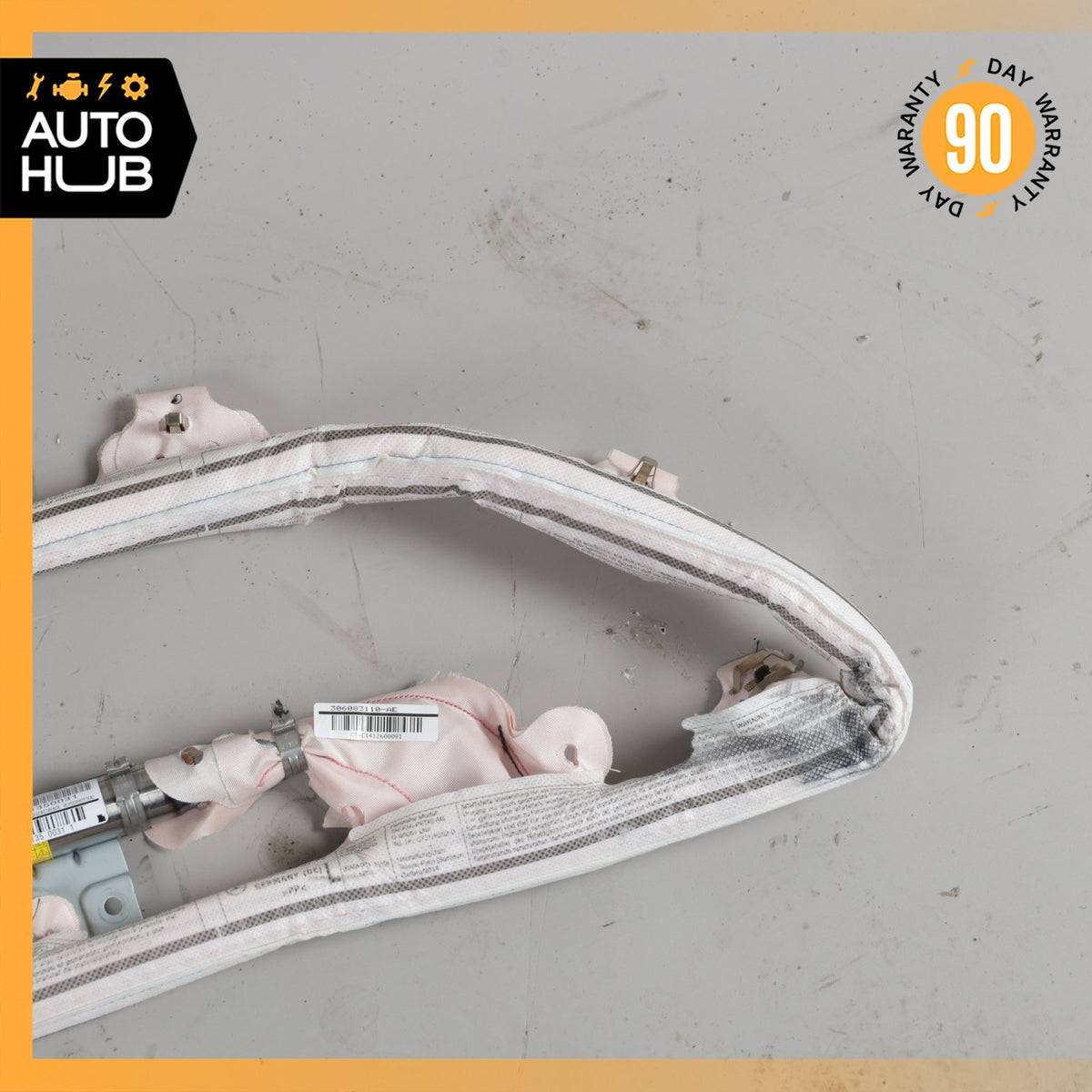 10-17 Mercedes W207 E350 E550 Coupe Roof Curtain Airbag Air Bag Left Side OEM - photo 12