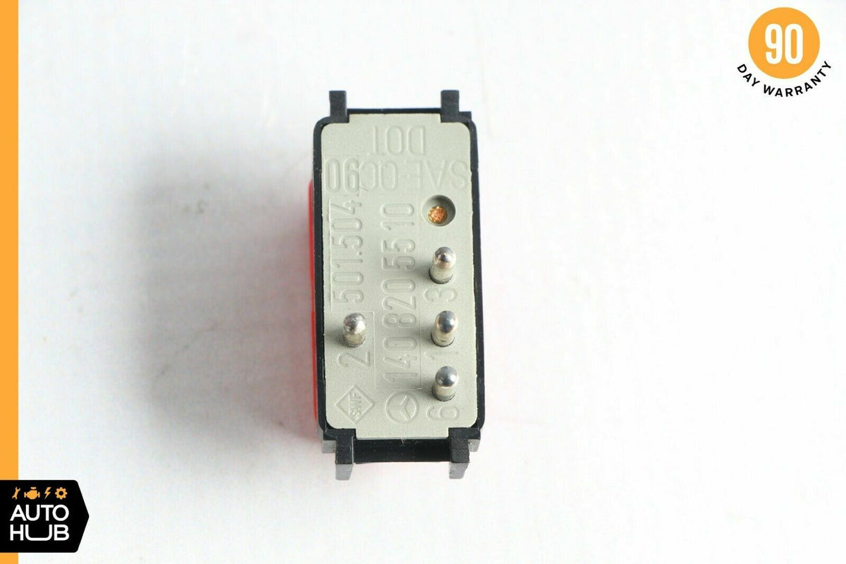 90-95 Mercedes R129 SL320 Hazard Warning Light Switch Button 1408205510 OEM - photo 4