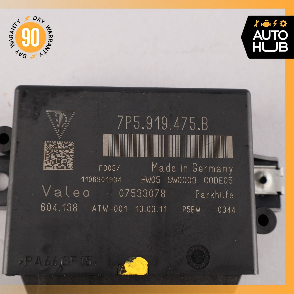 11-14 Porsche Cayenne 958 Parking Aid Control Module 7P5919475B OEM - photo 9