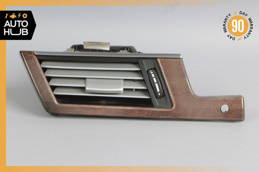 10-13 Mercedes W212 E550 E350 Dashboard Dash AC A/C Air Vent Left Trim Wood OEM - photo 1