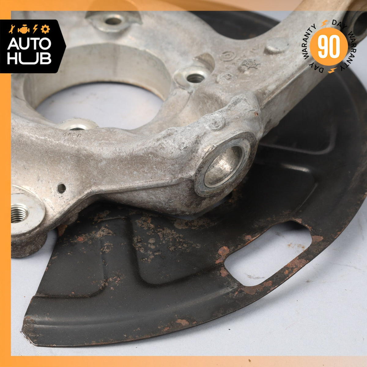 02-04 Maserati Spyder 4200 M138 Front Right Side Spindle Knuckle Hub OEM - photo 9