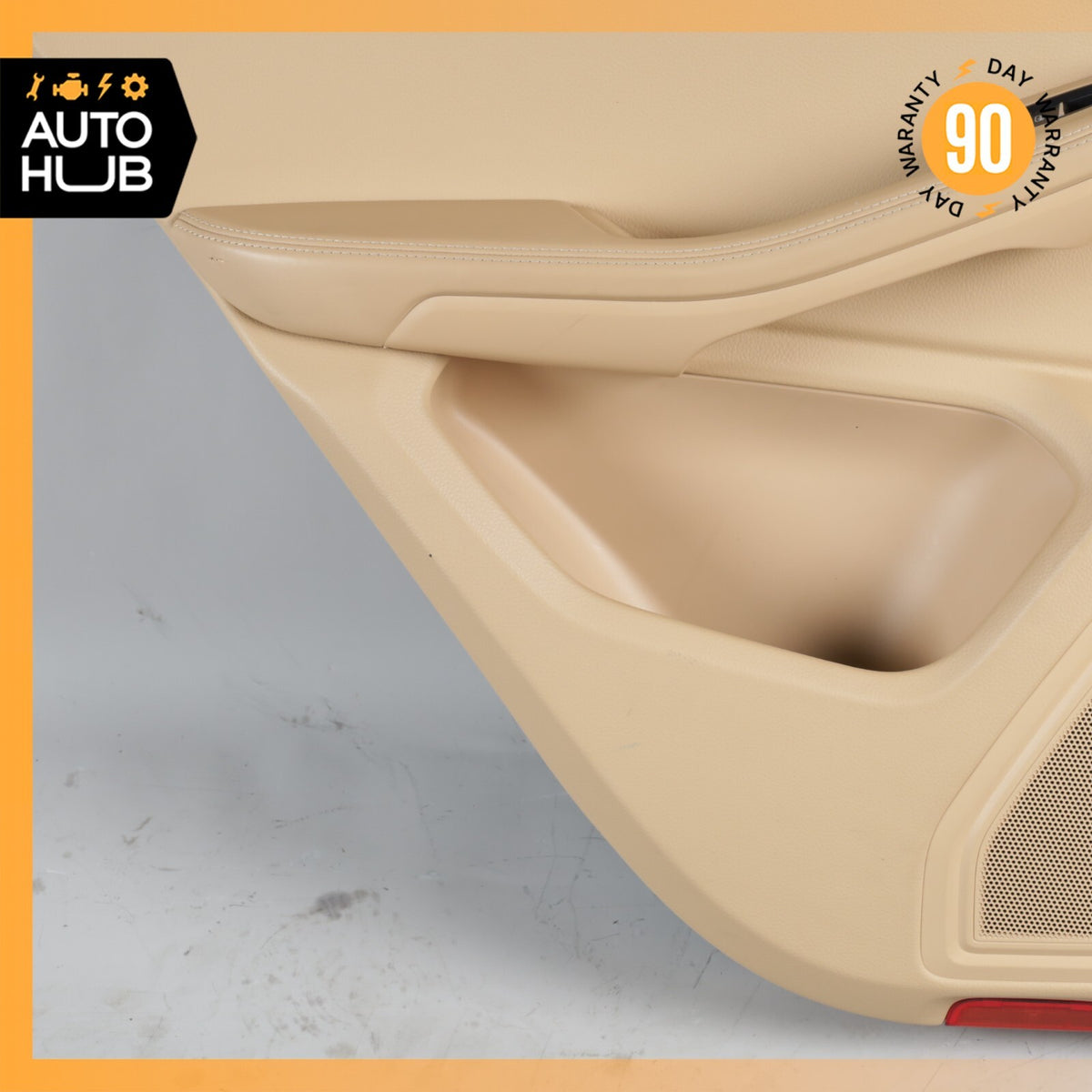 15-24 Porsche Macan S 95B Rear Left Side Interior Door Panel Beige OEM - photo 5