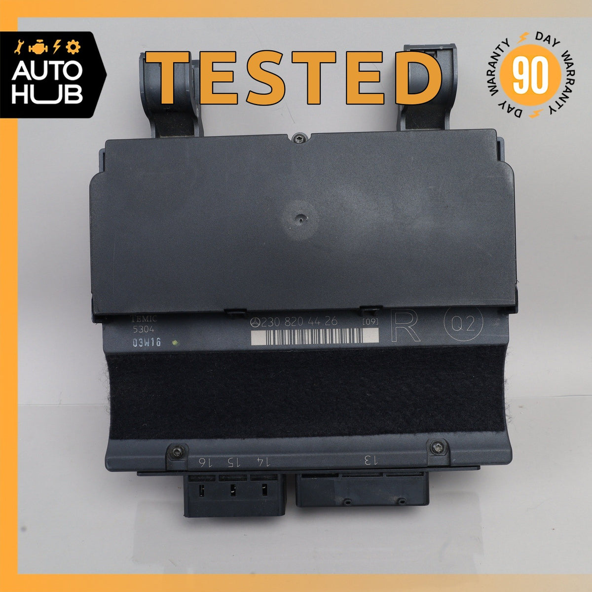 03-06 Mercedes R230 SL500 SL55 AMG Under Seat Control Module Right Side OEM - photo 1