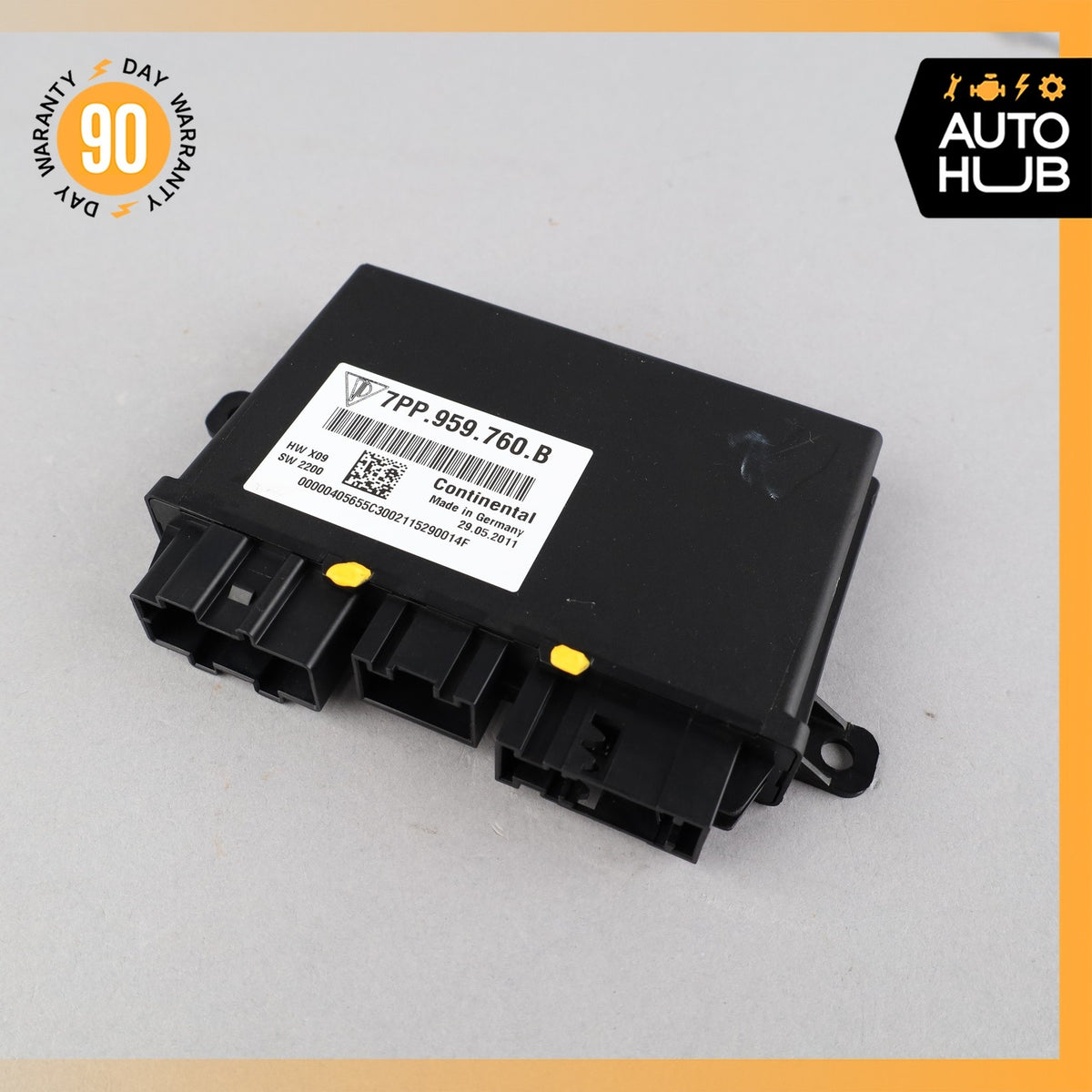 Porsche Cayenne 958 Front Left or Right Side Seat Control Module 7PP959760B OEM - photo 2