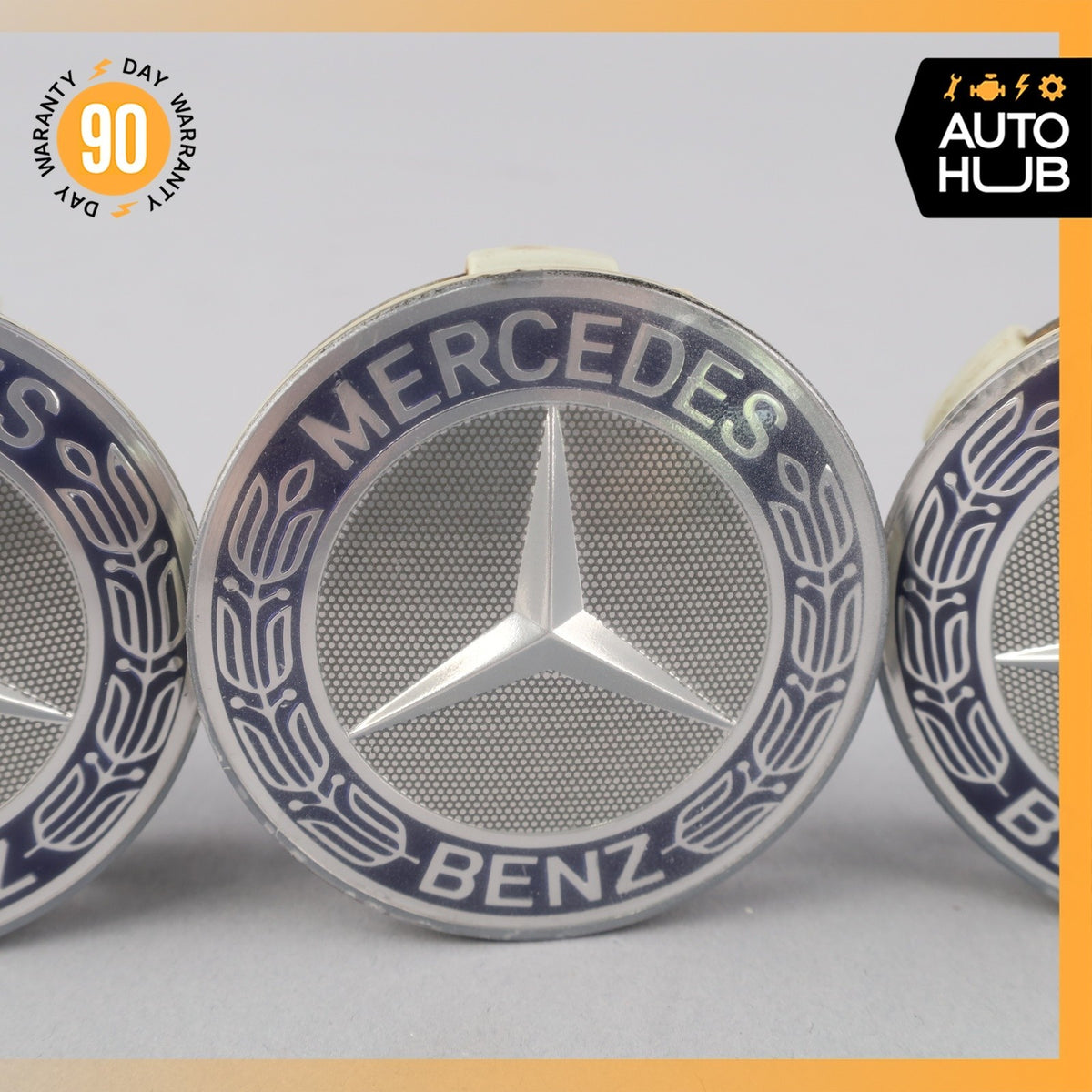 Mercedes R230 SL500 Wheel Center Cap Cover Set of 4 1704000025 OEM - photo 5