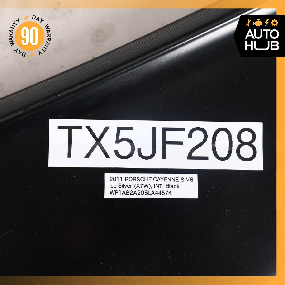2011 Porsche Cayenne 958 S Trunk Lid Molding Trim Spoiler Wing OEM - photo 23