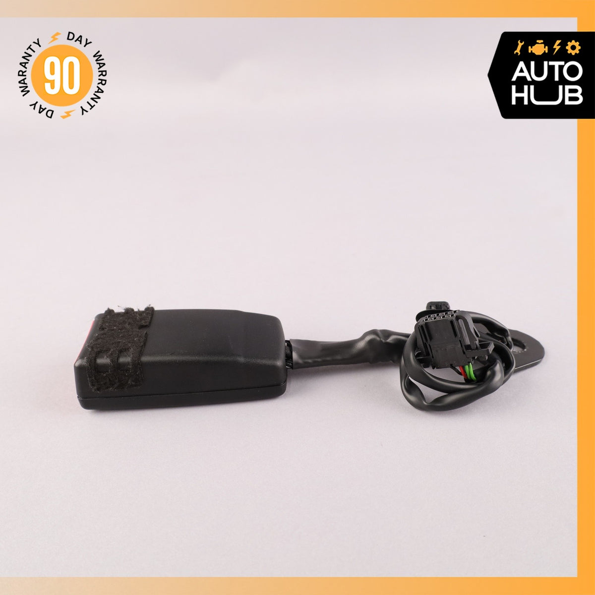 11-18 Audi D4 A8 Front Right Seat Belt Seatbelt Buckle OEM - photo 3