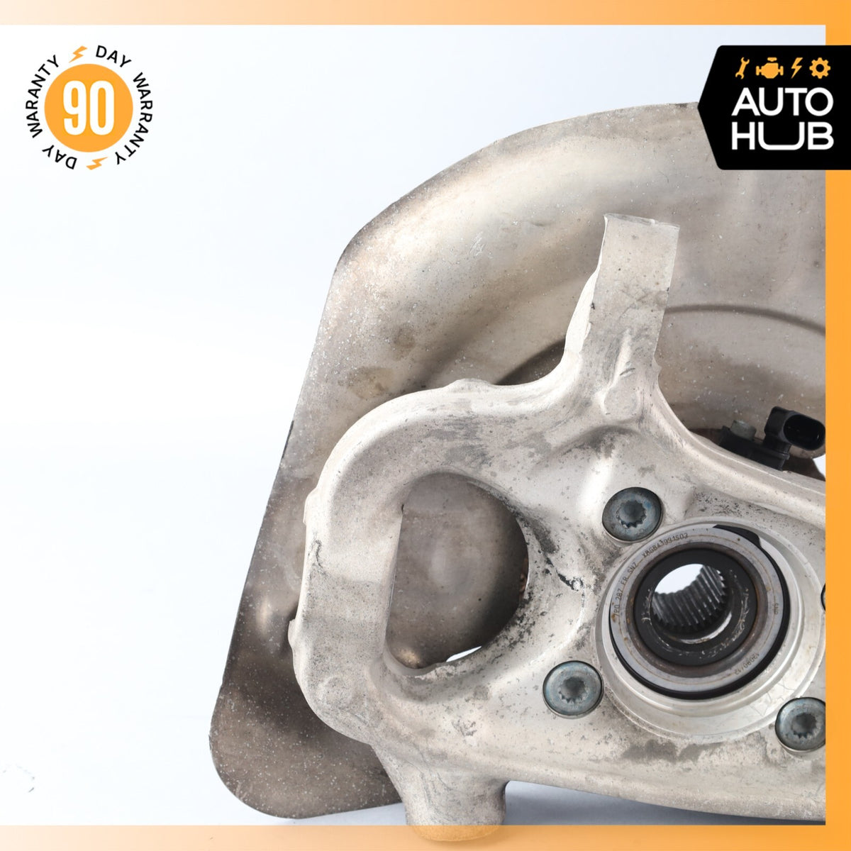 11-18 Porsche Cayenne 958 Front Left Driver Side Knuckle Spindle 7P0407245A OEM - photo 9