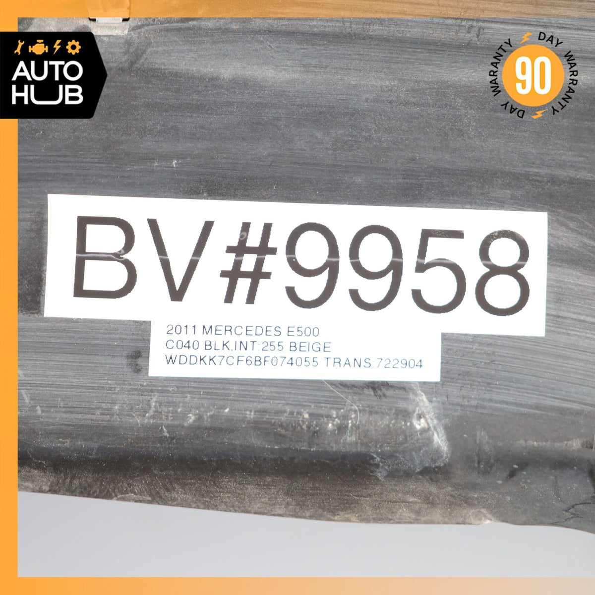 10-13 Mercedes W207 E550 E350 Front Upper Radiator Support Headlight Bracket OEM - photo 14