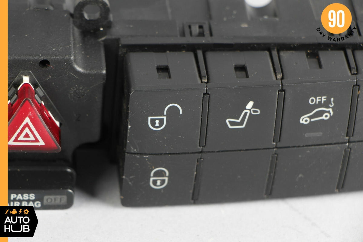 05-07 Mercedes W203 C280 C320 Hazard Light Door Lock Control Panel OEM - photo 5