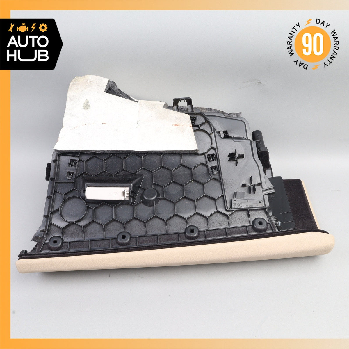 12-18 BMW F30 320i Right Side Dash Dashboard Glovebox Storage Compartment OEM - photo 10