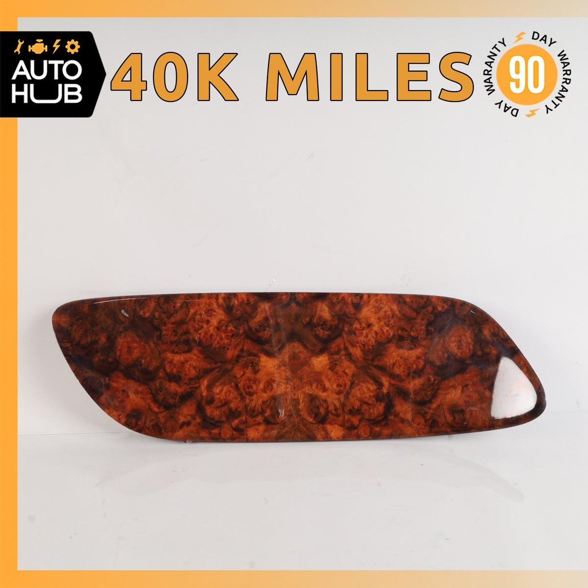 07-11 Bentley Continental GTC Rear Left Side Door Panel Trim Panel Wood OEM 40k - photo 1