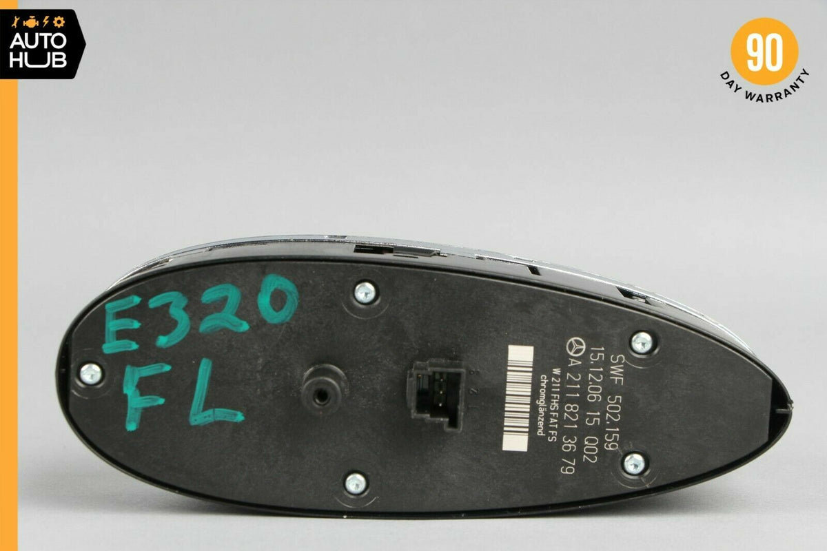 03-11 Mercedes W211 E320 E55 AMG E500 Master Window Switch Front Left Side OEM - photo 7