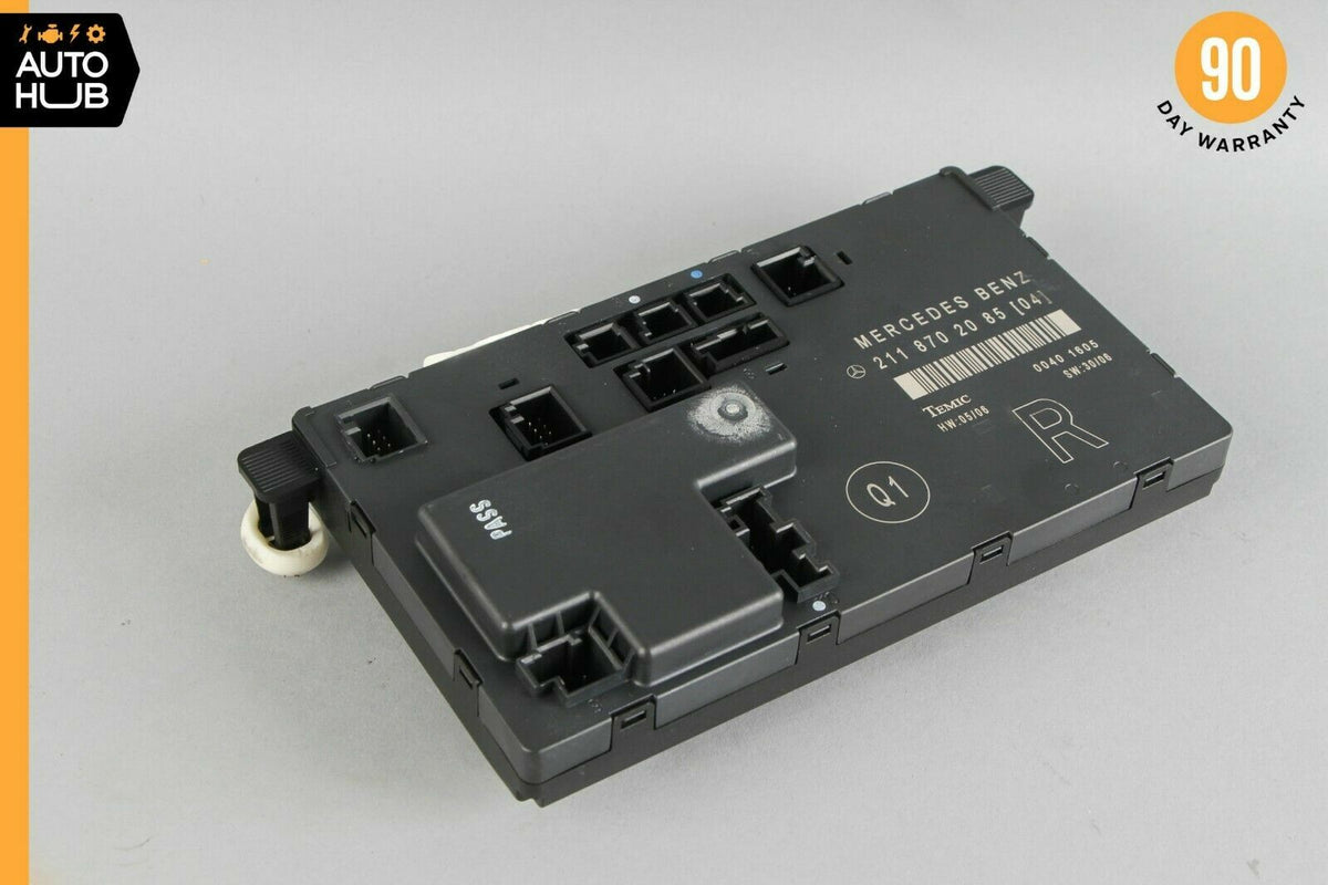 03-09 Mercedes W211 E320 E550 Front Right Passenger Door Control Module OEM - photo 1
