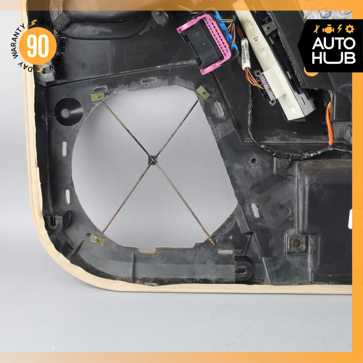 07-09 Cadillac XLR Left Driver Side Interior Door Panel Beige OEM 44k - photo 18
