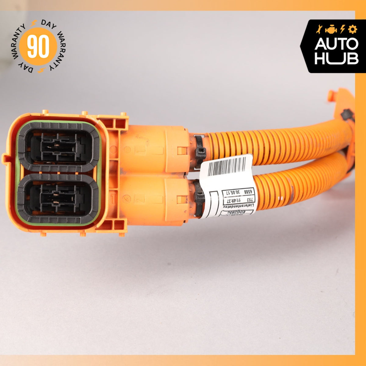 17-21 BMW i3 I01 REX Hybrid High Voltage Wire Harness 6809273 OEM - photo 4