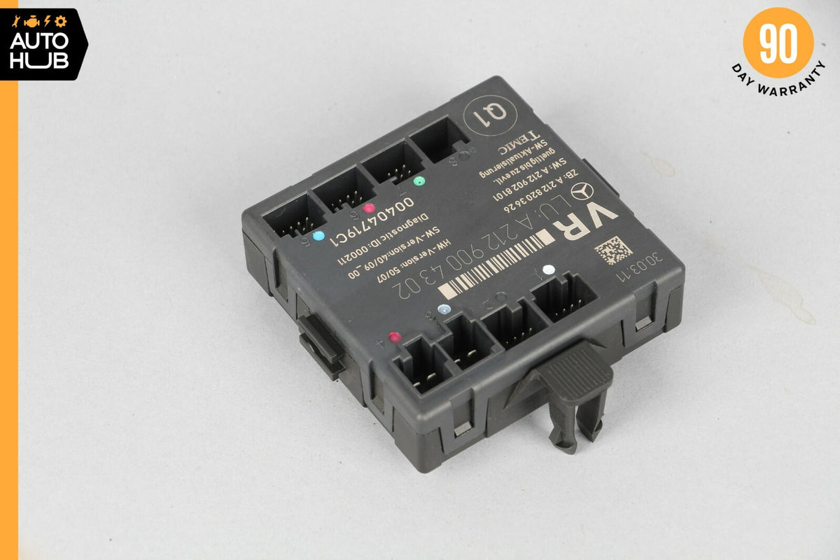 08-17 Mercedes W212 E350 C250 Front Right Side Door Control Module 2129004302 - photo 3